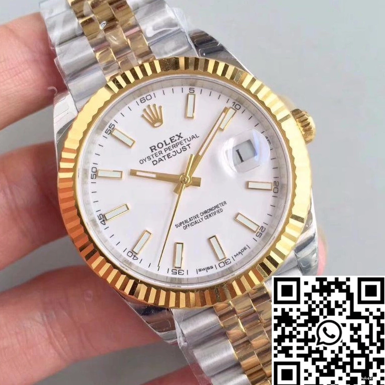 EW Rolex Datejust Factory White Dial M126333-0016 1029